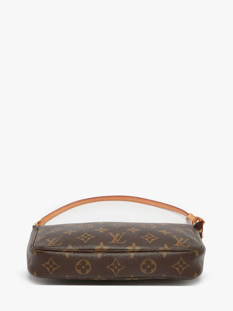 Preloved Louis Vuitton Minitas Pouch Monogram Louis vuitton Bruin second life 1363087 ander zicht 7