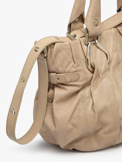 Preloved Vintage Handtas Leder Celine Beige second life 1258679 ander zicht 3