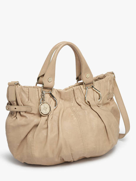 Preloved Vintage Handtas Leder Celine Beige second life 1258679 ander zicht 4