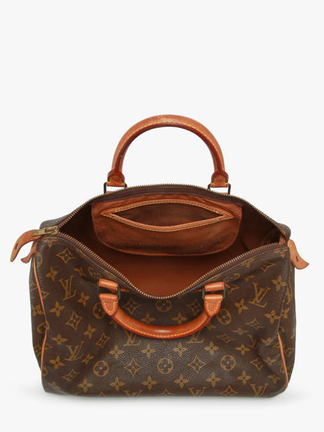Preloved Speedy 35 Monogram Handtas Canvas En Leder Louis vuitton Bruin second life 1353782 ander zicht 4