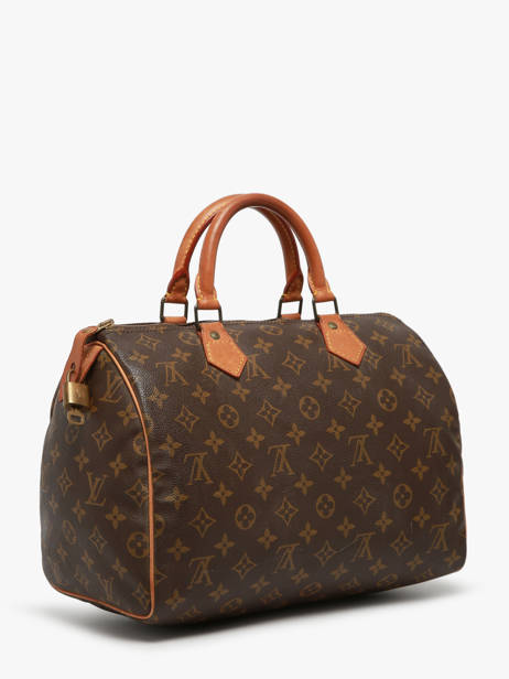 Preloved Speedy 35 Monogram Handtas Canvas En Leder Louis vuitton Bruin second life 1353782 ander zicht 5