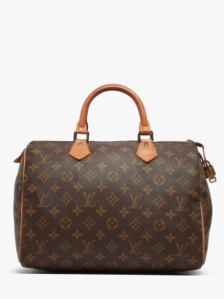 Preloved Speedy 35 Monogram Handtas Canvas En Leder Louis vuitton Bruin second life 1353782 ander zicht 6