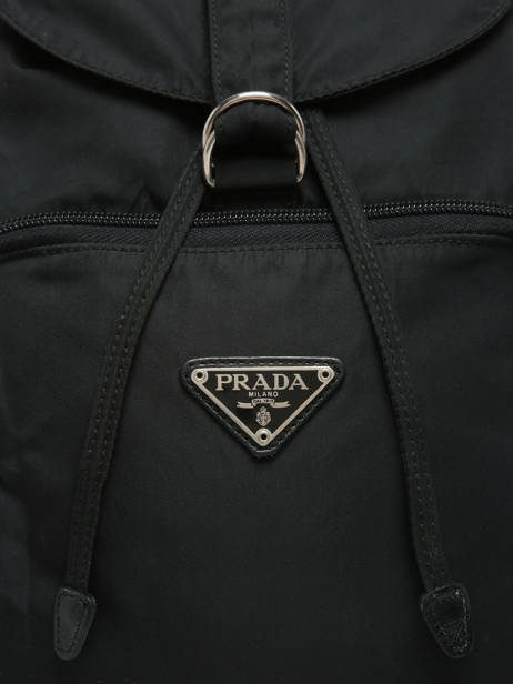 Preloved Prada Tessuto Rugzak Nylon Prada Zwart second life 1343822 ander zicht 2