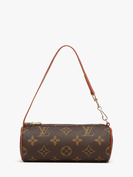 Preloved Mini Baby Papillon Tasje Louis vuitton Bruin second life 1306550