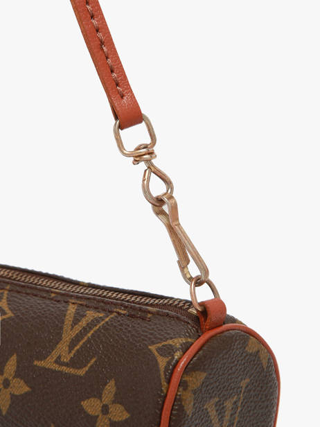 Preloved Mini Baby Papillon Tasje Louis vuitton Bruin second life 1306550 ander zicht 2