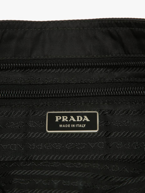 Preloved Re-nylon Xl Crossbody Bag Prada Zwart second life 1257076 ander zicht 3