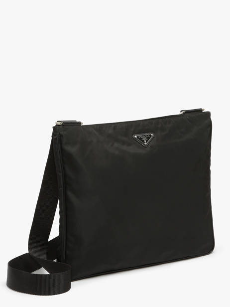 Preloved Re-nylon Xl Crossbody Bag Prada Zwart second life 1257076 ander zicht 4