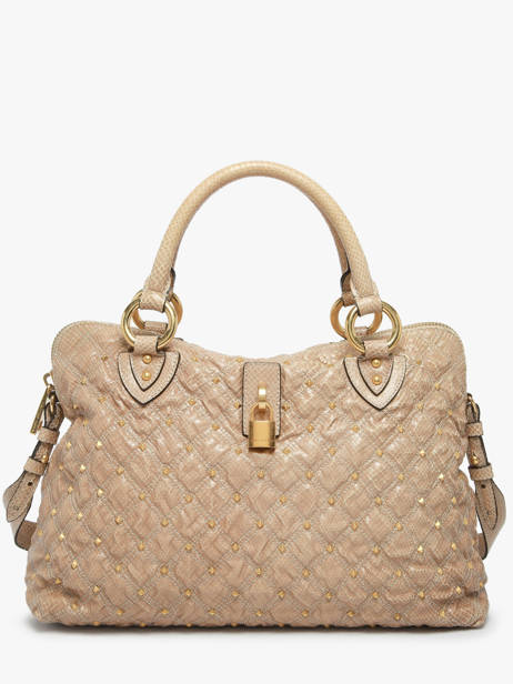 Preloved Padlock Handtas Leder Marc jacobs Beige second life 1253314