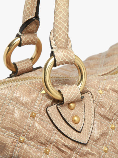 Preloved Padlock Handtas Leder Marc jacobs Beige second life 1253314 ander zicht 4