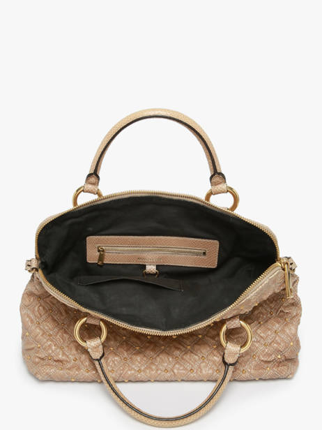 Preloved Padlock Handtas Leder Marc jacobs Beige second life 1253314 ander zicht 6