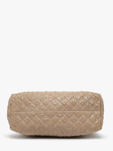 Preloved Padlock Handtas Leder Marc jacobs Beige second life 1253314 ander zicht 8