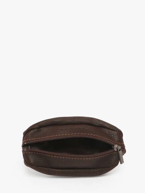 Portemonnee Oil Leder Etrier Bruin oil EOIL041 ander zicht 2