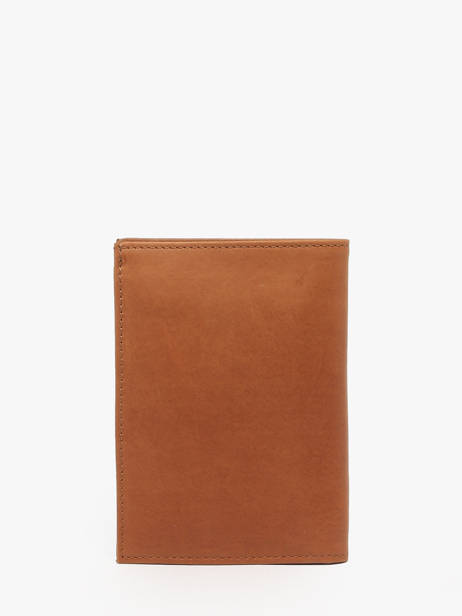 Portefeuille Oil Leder Etrier Bruin oil EOIL271 ander zicht 3