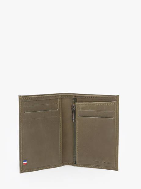 Portefeuille Met Portemonnee Oil Leder Etrier Groen oil EOIL5007 ander zicht 1