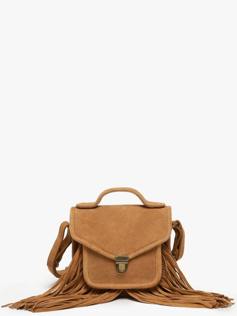 Cross Body Tas Folk Leder Paul marius Bruin folk GEORXFOL