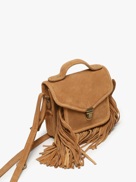 Cross Body Tas Folk Leder Paul marius Bruin folk GEORXFOL ander zicht 1