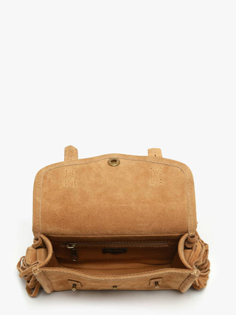 Cross Body Tas Mini Indispensable Folk Leder Paul marius Bruin folk MINIFOL ander zicht 2