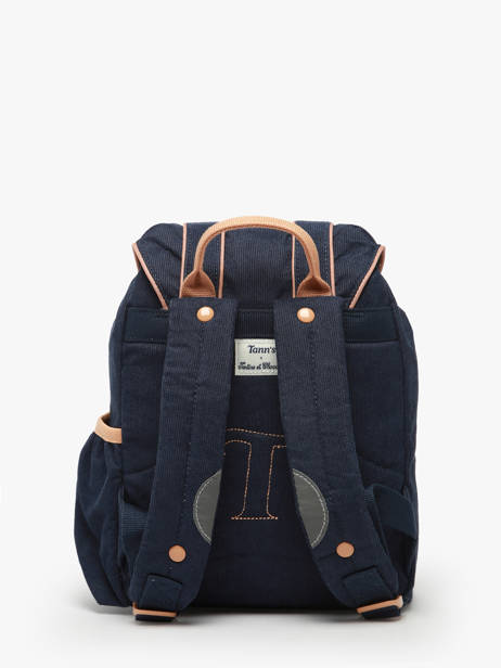 Rugzak Tann's Blauw tann's x tartine et choco 214112 ander zicht 4