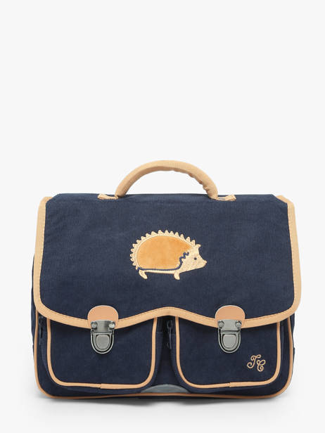 Boekentas Tann's Blauw tann's x tartine et choco 334112