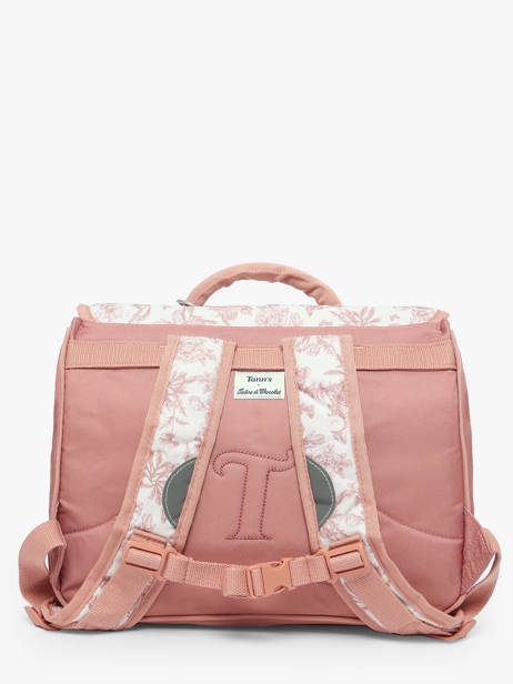 Boekentas Tann's Roze tann's x tartine et choco 334213 ander zicht 4