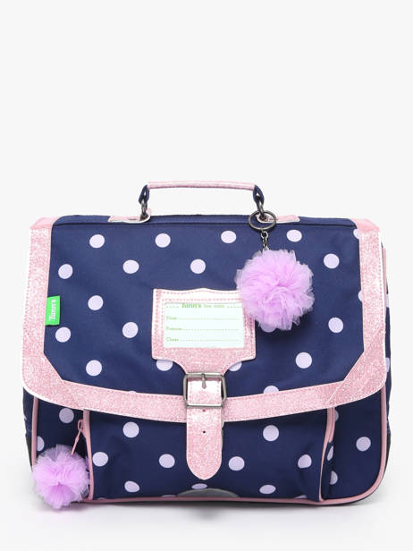 Boekentas 2 Compartimenten Tann's Blauw les fantaisies f 38325