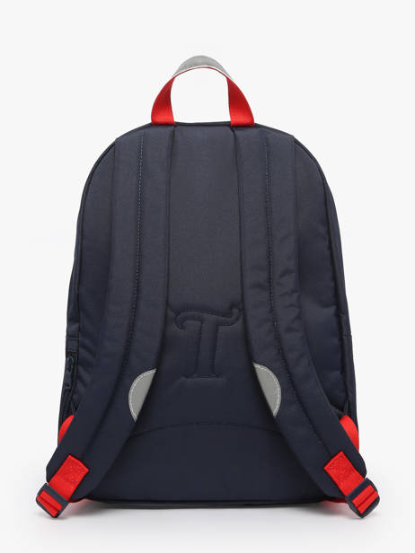 Rugzak 2 Compartimenten Tann's Blauw les fantaisies f 63321 ander zicht 4