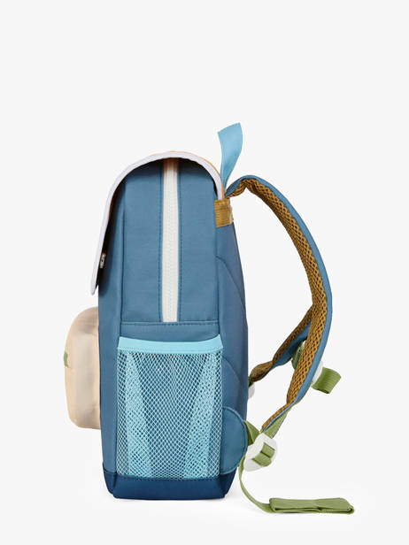 Rugzak Hello hossy Blauw cool kids 5 ander zicht 2