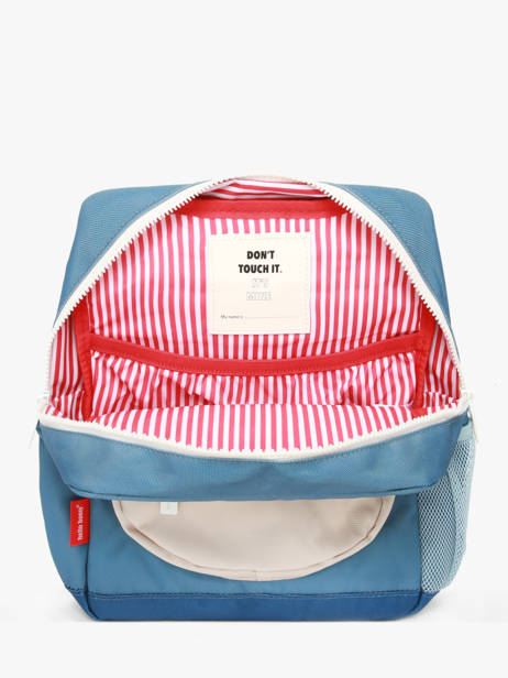 Rugzak Hello hossy Blauw cool kids 5 ander zicht 3