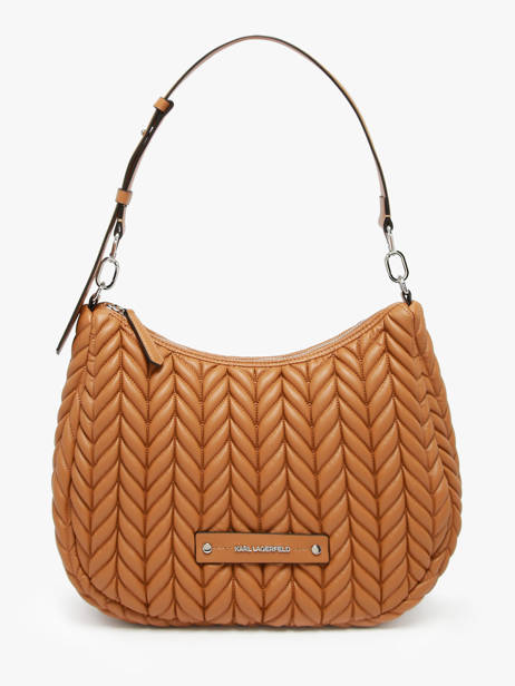 Schoudertassen K Weave Polyurethaan Karl lagerfeld Bruin k weave A3W30147