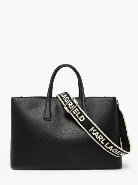 Handtassen Rsg Polyurethaan Karl lagerfeld Zwart rsg A3W30315 ander zicht 3