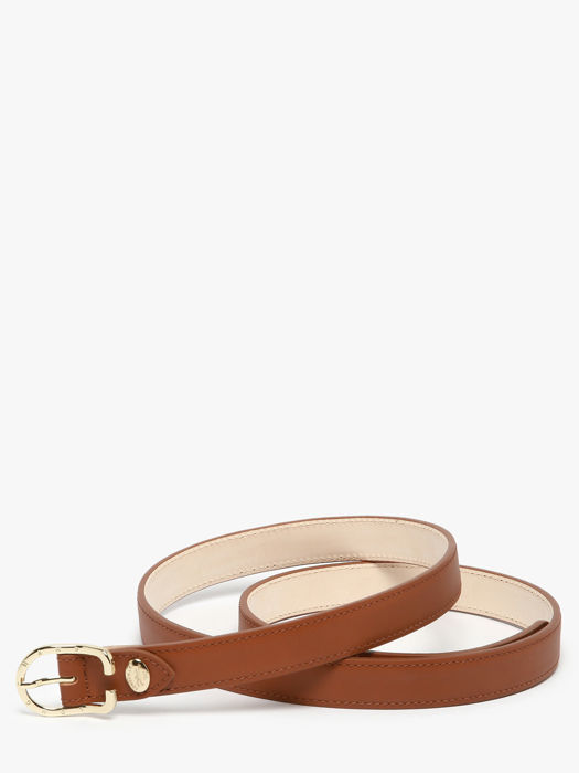 Longchamp Ceinture archive 20mm Riem Bruin