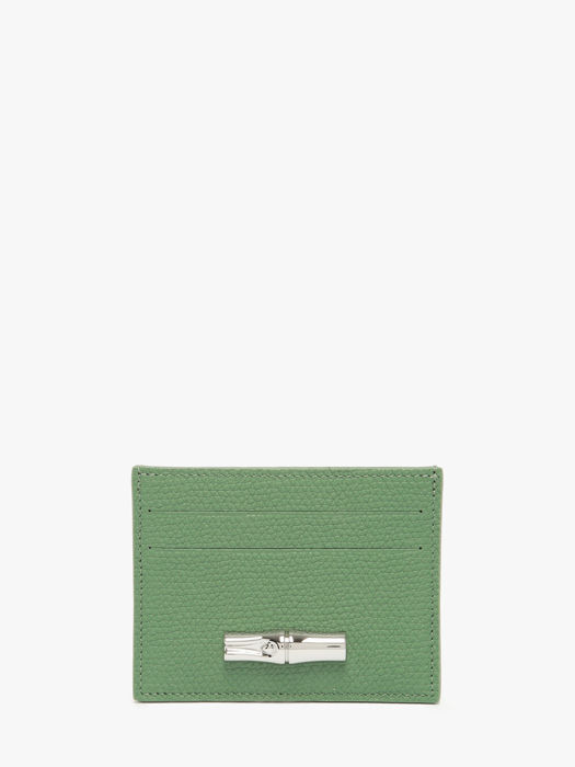 Longchamp Le roseau Kredietkaarthouder Groen