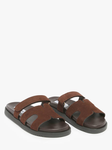 Sandalen Uit Leder Steve madden Bruin women 11003504 ander zicht 1