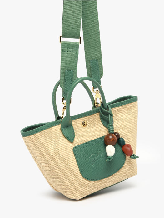 Longchamp Le panier pliage perles Cross bodytas Groen