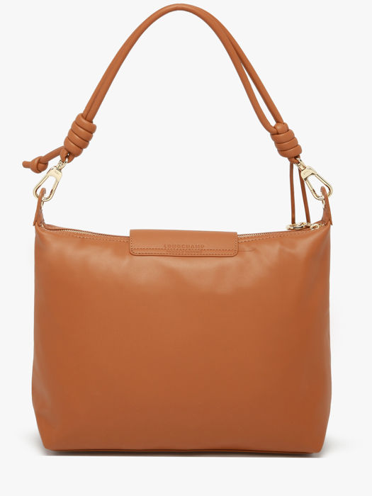 Longchamp Le pliage xtra perles Schoudertas Bruin