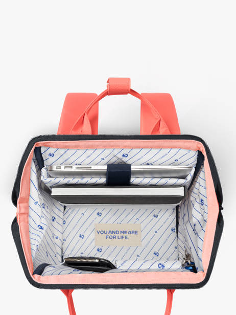 Personaliseerbare Rugzak Adventurer Medium Cabaia Roze adventurer BAGS ander zicht 3