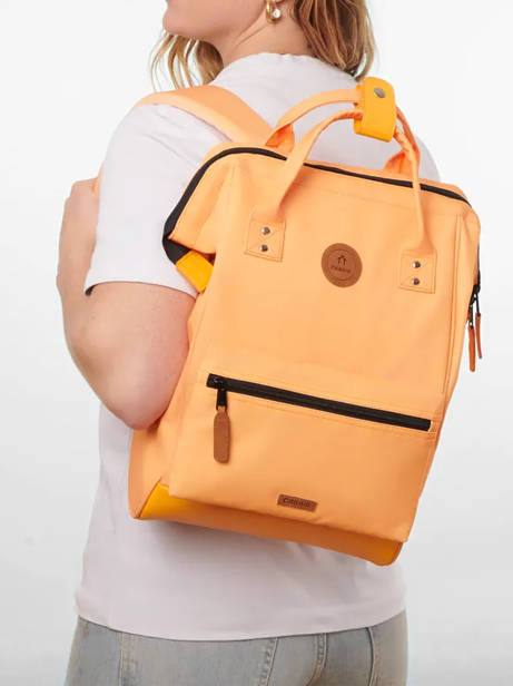 Adventurer Medium - Personaliseerbare Rugzak Cabaia Geel adventurer BAGS ander zicht 1