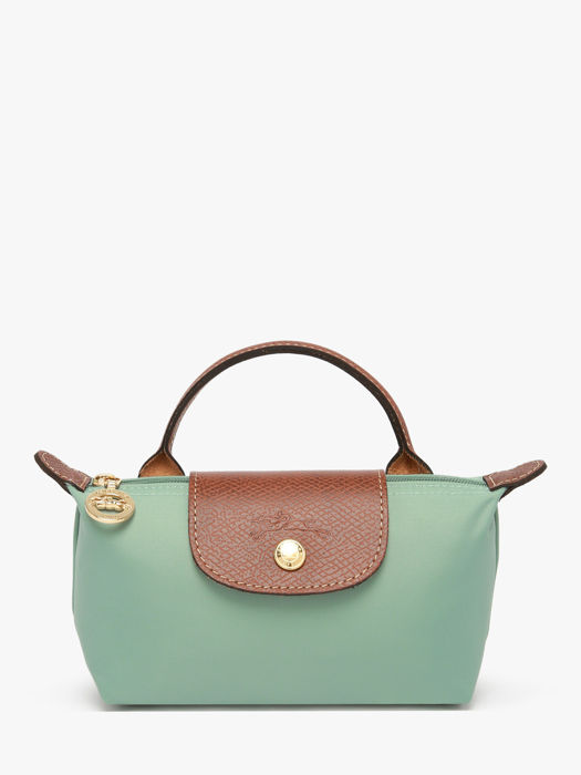 Longchamp Le pliage original Clutch Groen