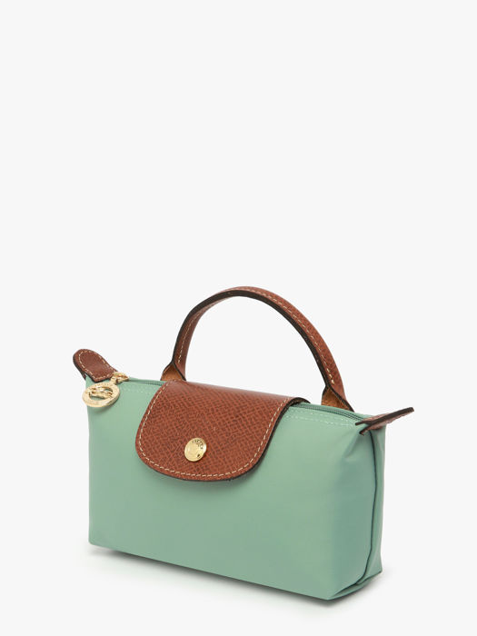 Longchamp Le pliage original Clutch Groen