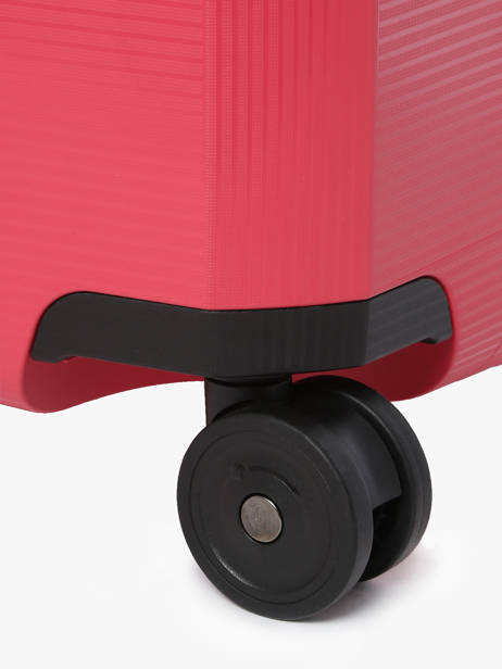 Soepele Reiskoffer Magnum Eco Samsonite Roze magnum eco KH2003 ander zicht 2