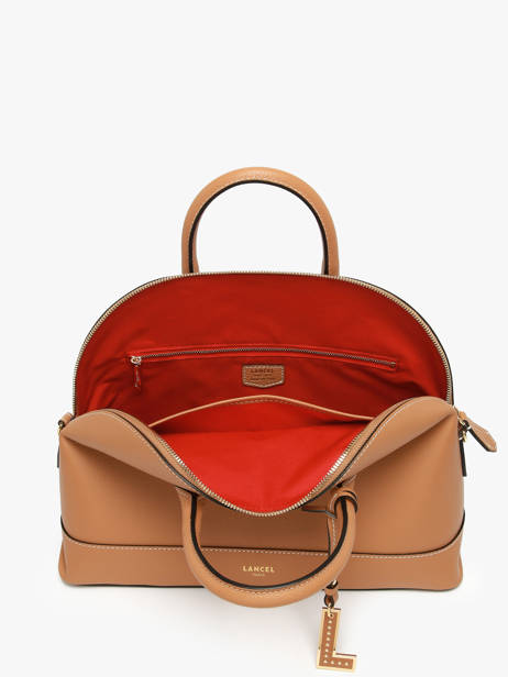 Handtassen Belleville Leder Lancel Bruin belleville A13736 ander zicht 2