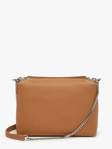 Cross Body Tas Ninon Leder Lancel Bruin ninon A13782 ander zicht 3