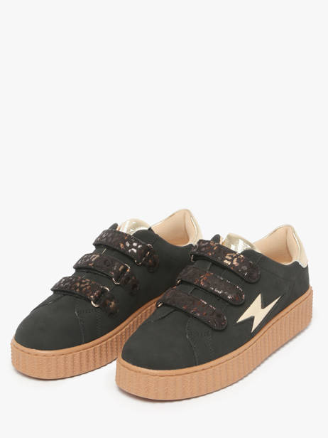 Sneakers Vanessa wu Zwart women BK2714NR ander zicht 1