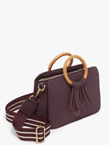 Crossbody Tas S Camomille Woomen Violet camomille WCAO1S ander zicht 2