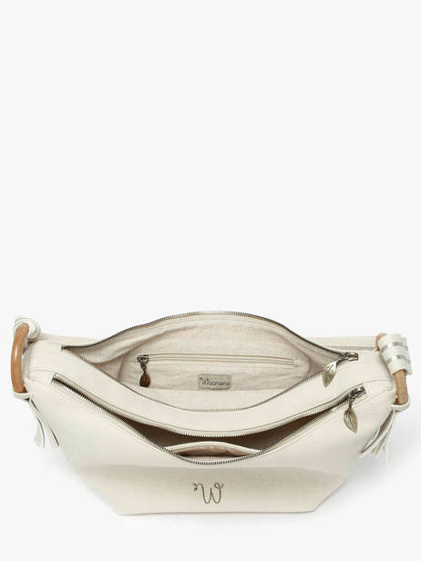 Cross Body Tas Camomille Woomen Beige camomille WCAO03 ander zicht 3