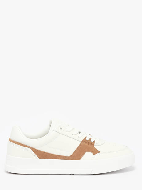 Sneakers Uit Leder Tommy hilfiger Wit men 55510LB