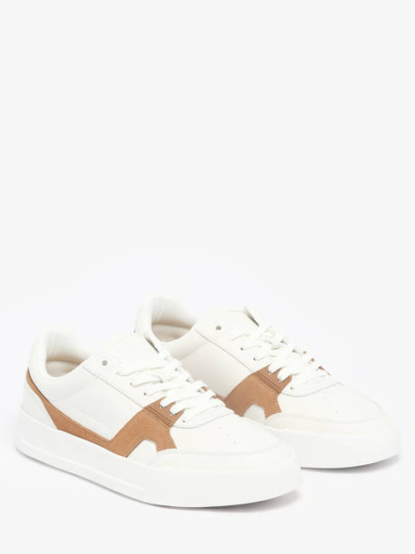 Sneakers Uit Leder Tommy hilfiger Wit men 55510LB ander zicht 1