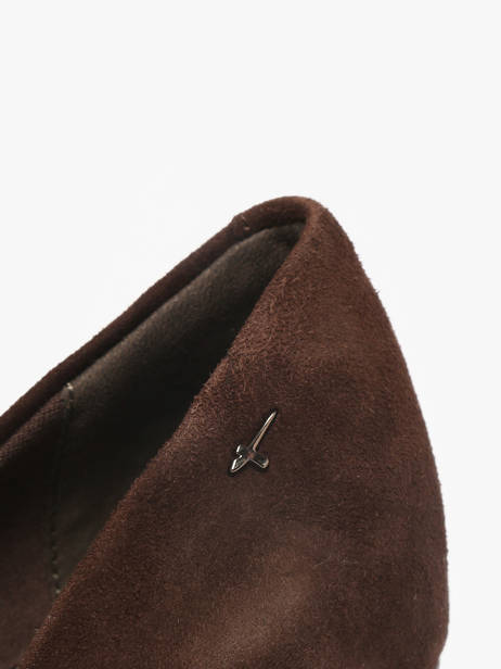 Pumps Met Hak Uit Leder Tamaris Bruin accessoires 43 ander zicht 3
