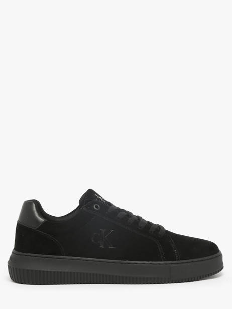 Sneakers Uit Leder Calvin klein jeans Zwart men YM01299