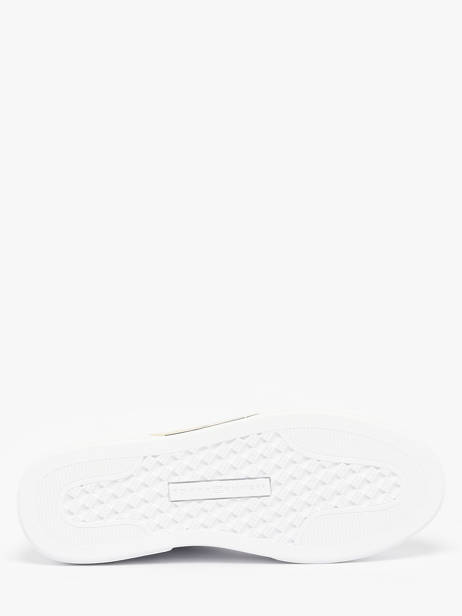 Sneakers Uit Leder Tommy hilfiger Wit women 8682YBS ander zicht 4